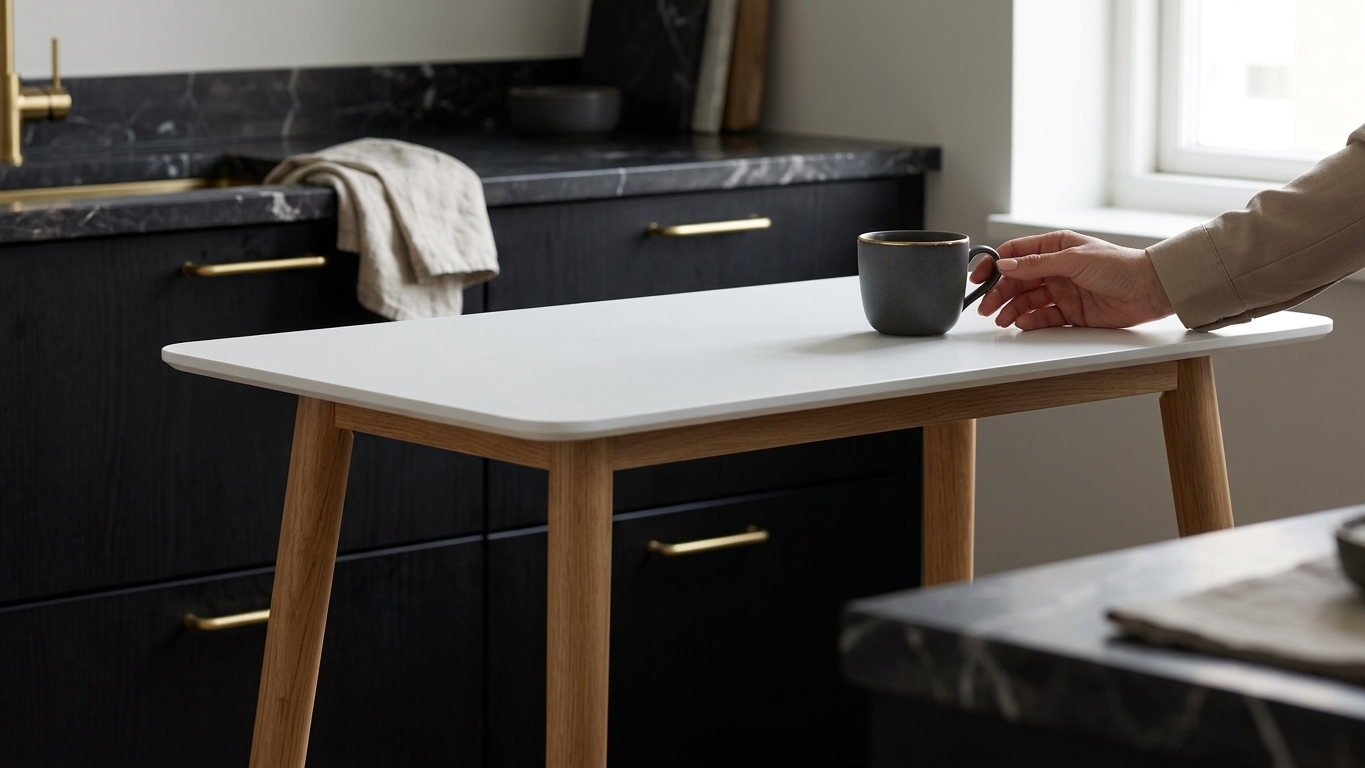 Oslo Nordic Counter High Dining Table - Image 5
