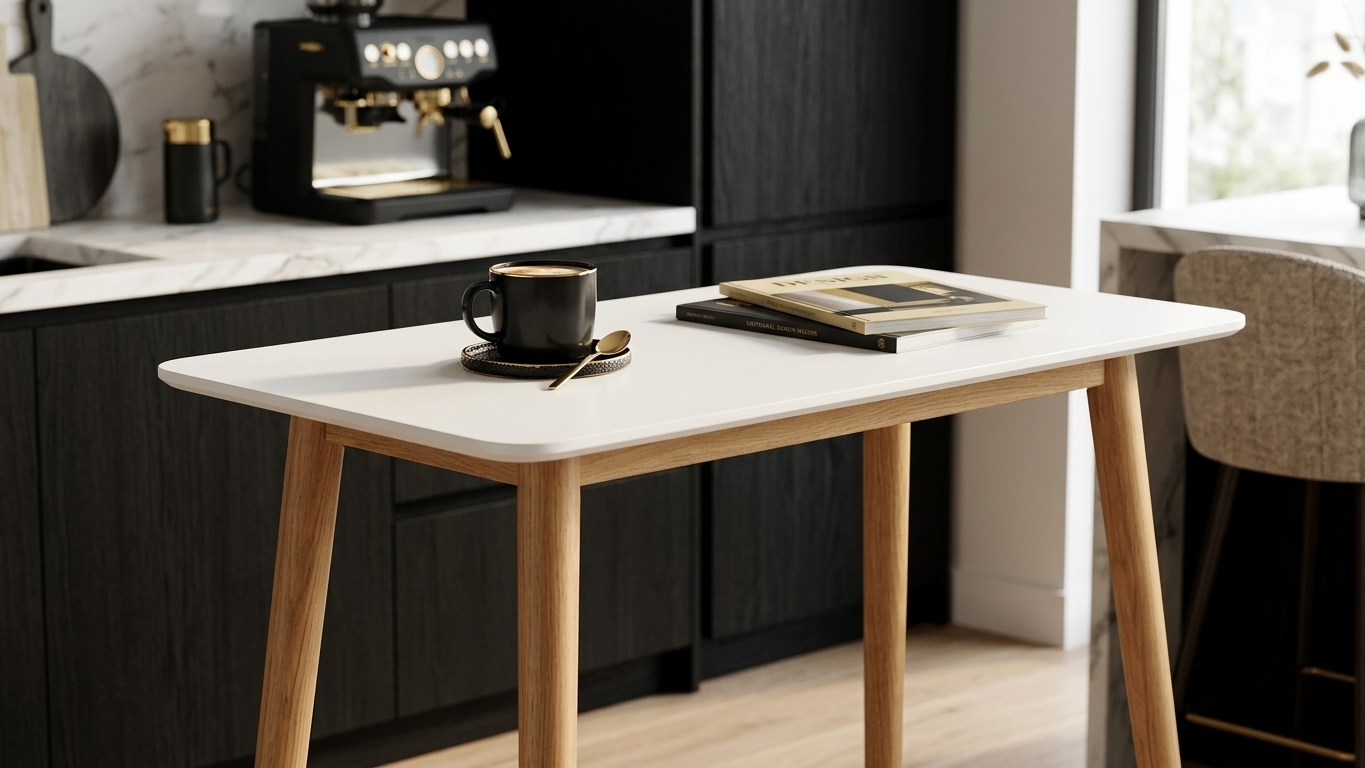 Oslo Nordic Counter High Dining Table - Image 4