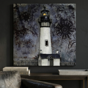 Beacon Sentinel 3D Metal Wall Art