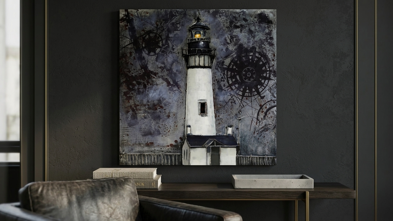 Beacon Sentinel 3D Metal Wall Art