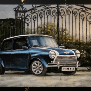 London Charm Cooper 3D Metal Wall Art