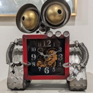 Steampunk Robot Gear Clock