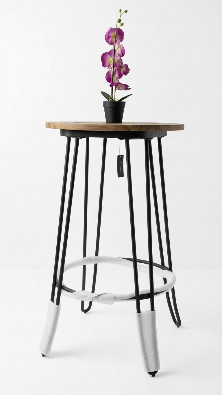 Oslo Hairpin Counter Accent Table