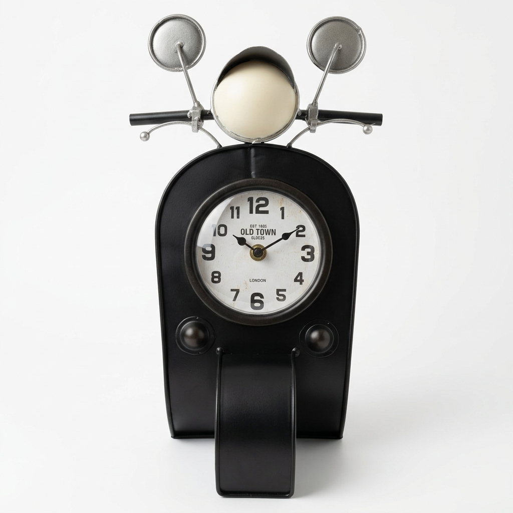 Classic Scooter Wall Clock - Image 2