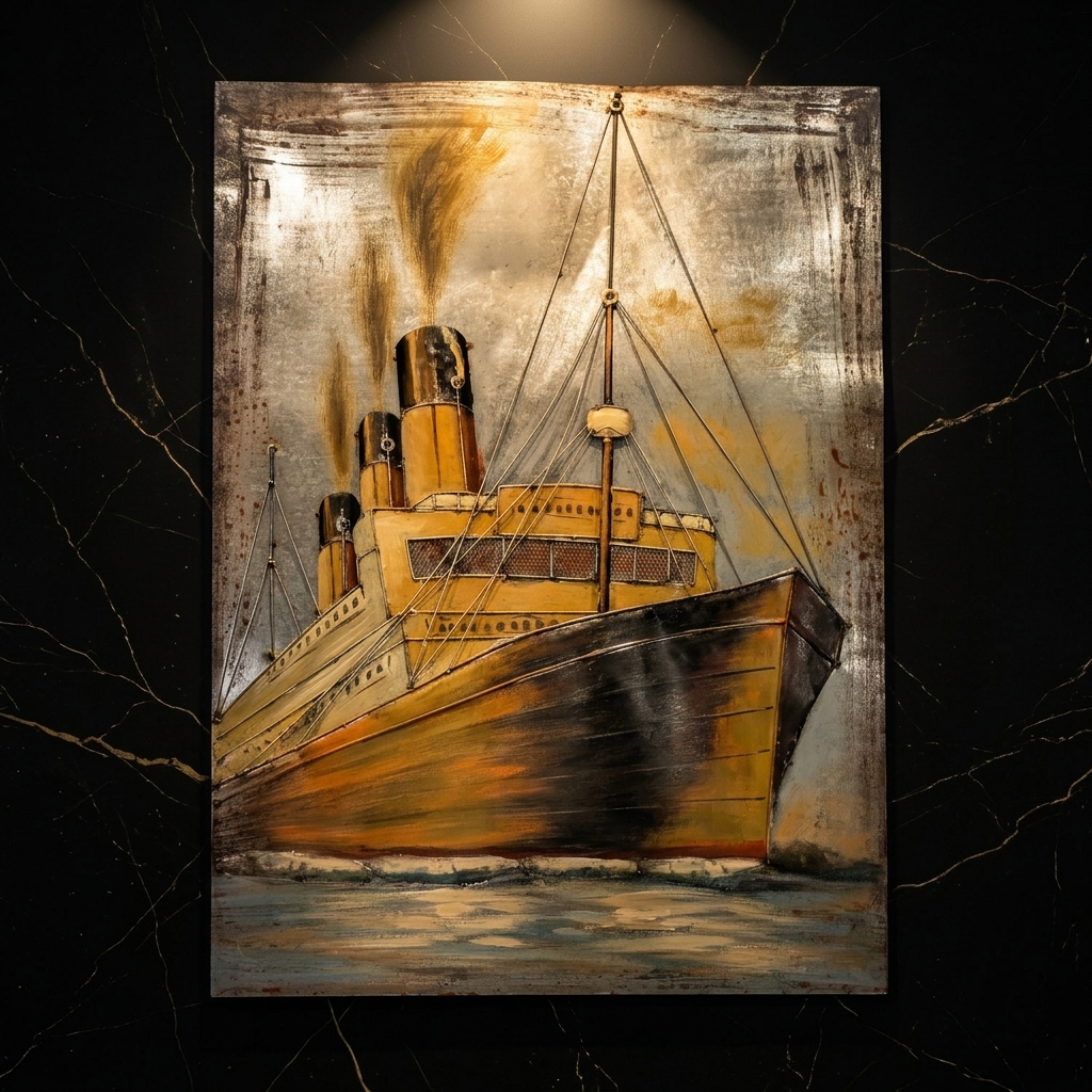 Titanic Ocean Liner 3D Wall Hanging - Image 3