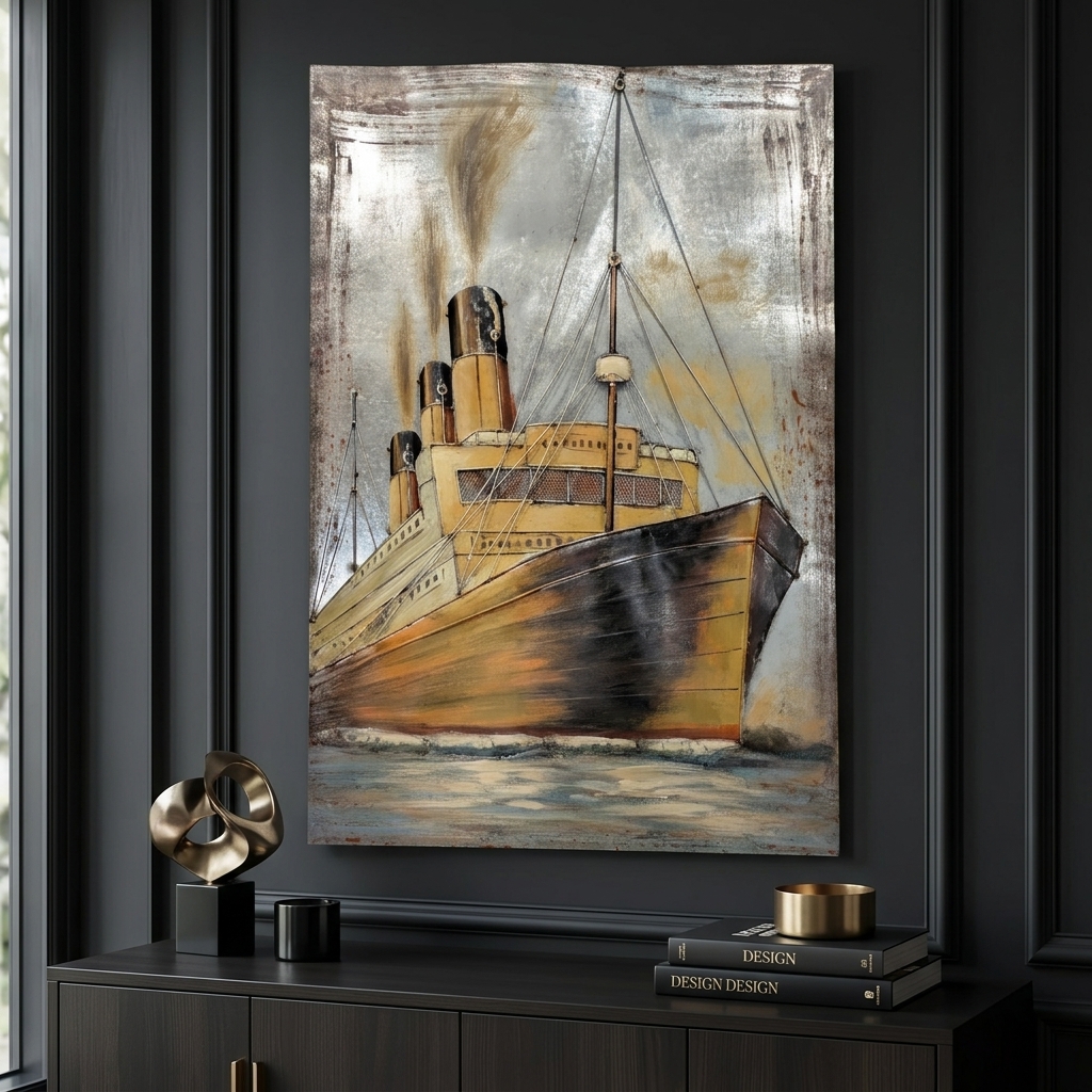 Titanic Ocean Liner 3D Wall Hanging - Image 4