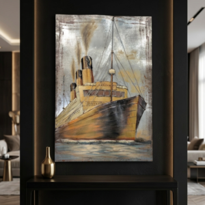 Titanic Ocean Liner 3D wall art