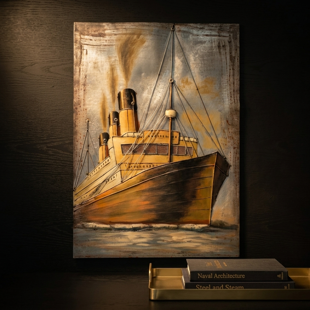 Titanic Ocean Liner 3D Wall Hanging - Image 5