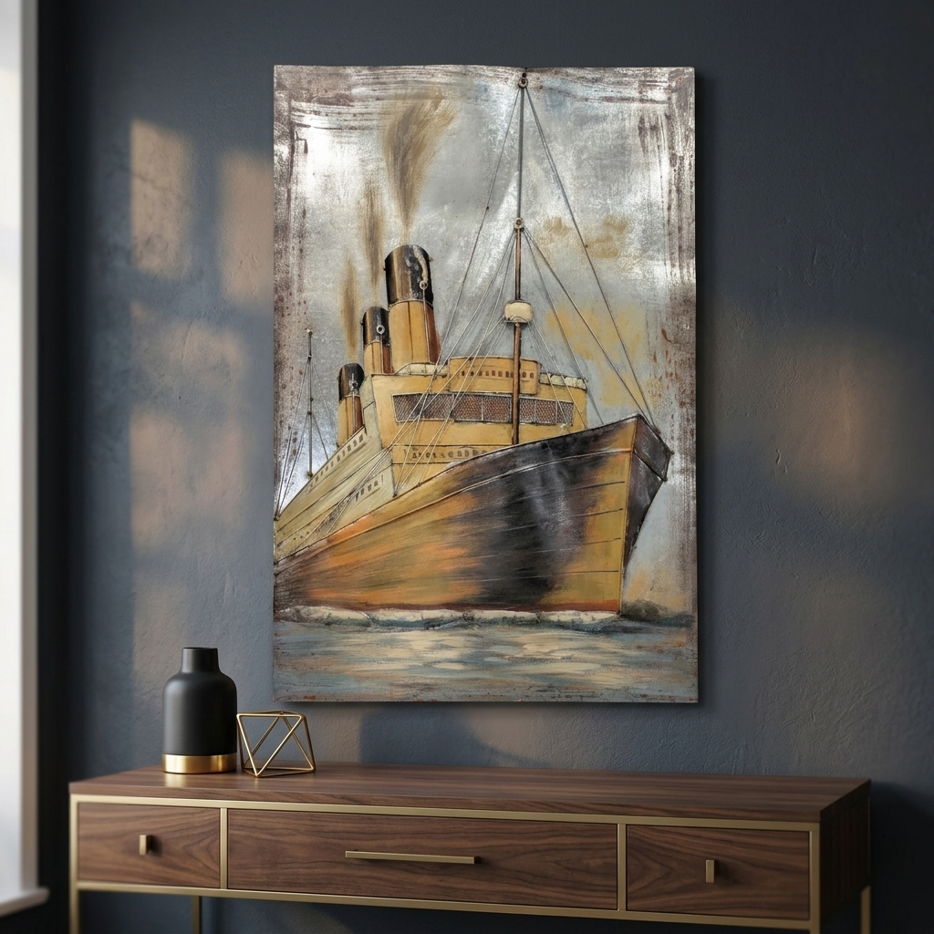 Titanic Ocean Liner 3D Wall Hanging - Image 6