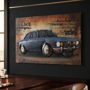 Monza Classic GT 3D Metal Wall Art